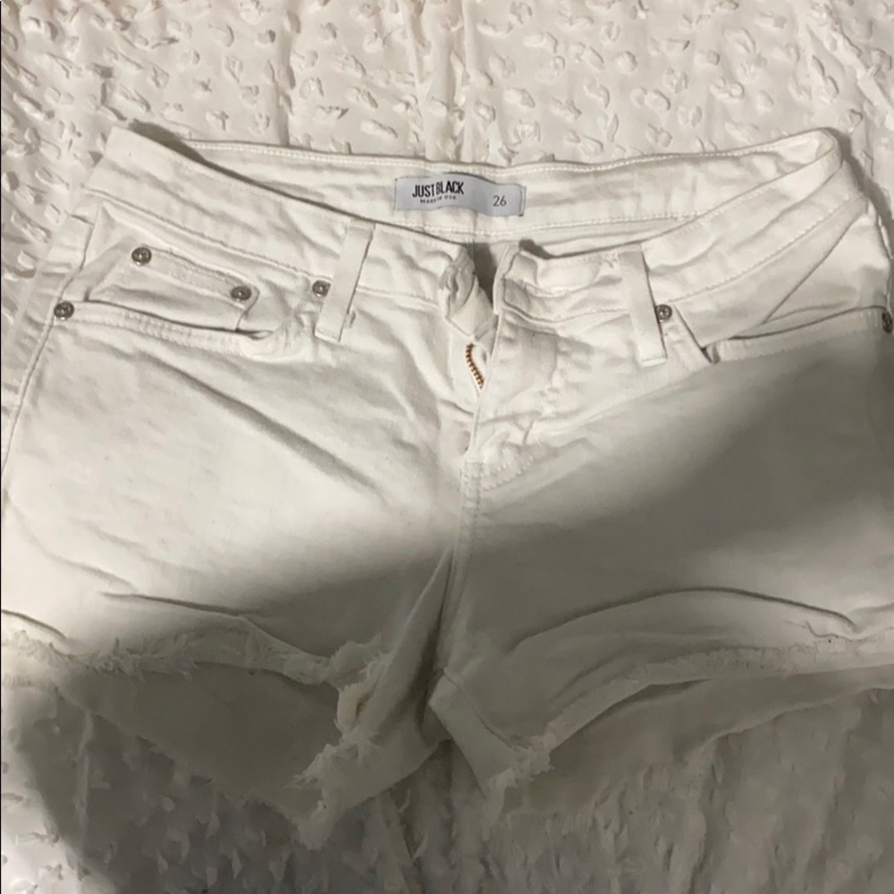 White shorts
